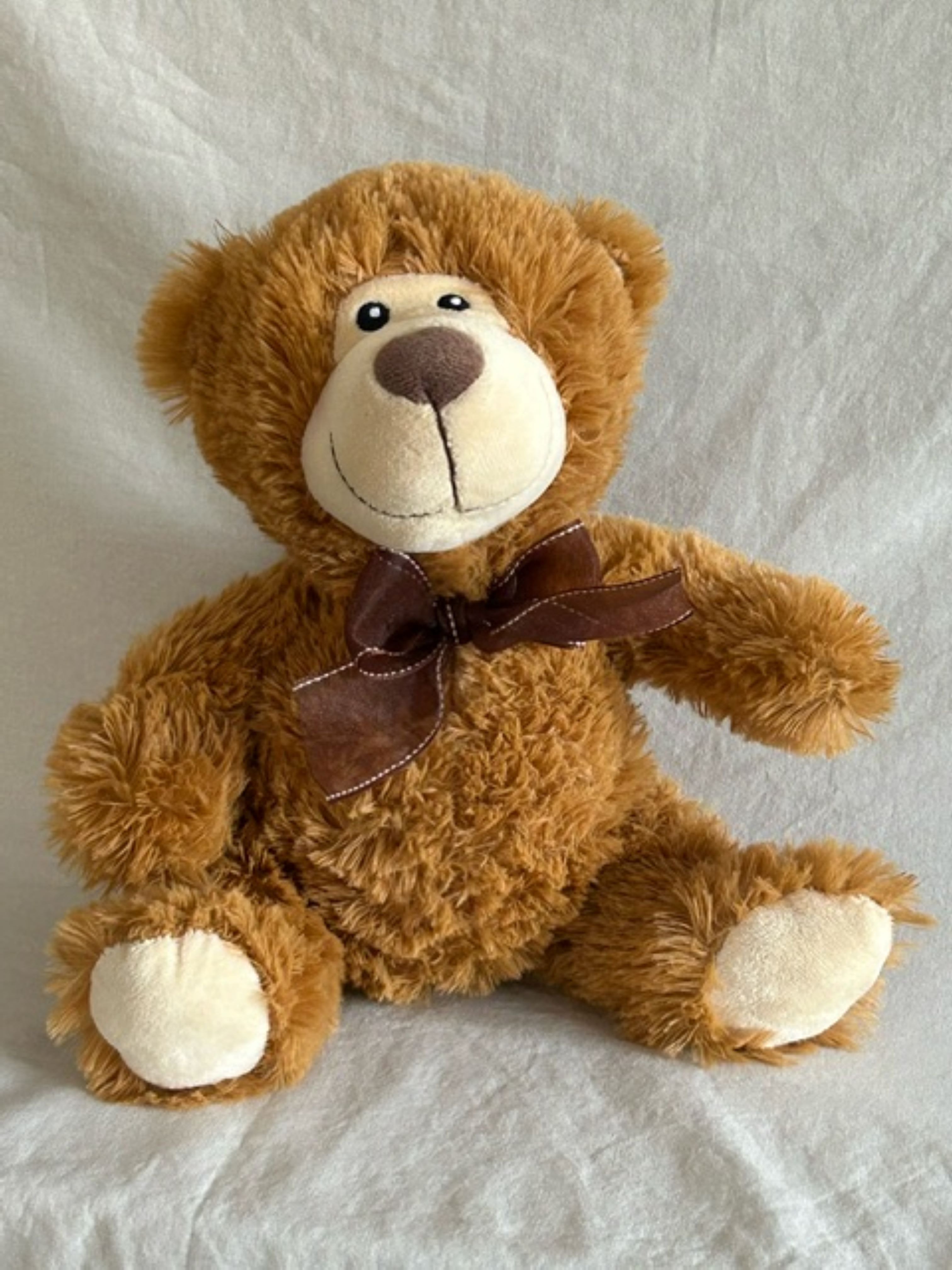 Bow Tie Soft & Premium Coffee Brown Big Teddy Bear- Available in Multiple  Sizes - WallMantra