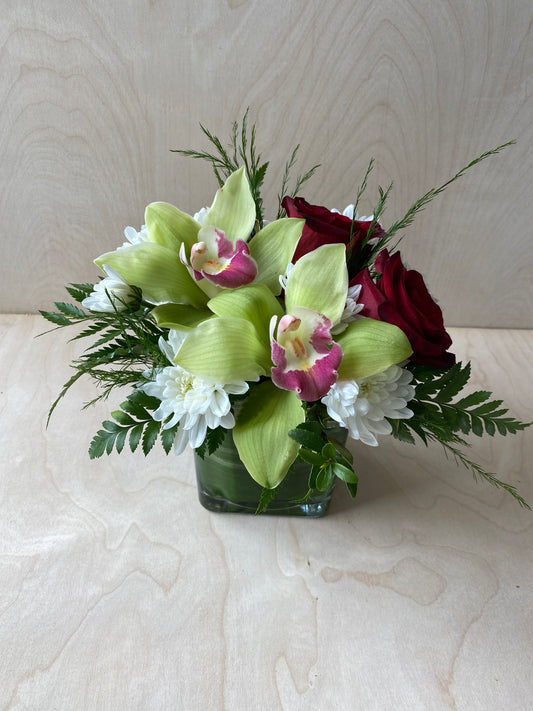 Cymbidium Orchid Arrangement