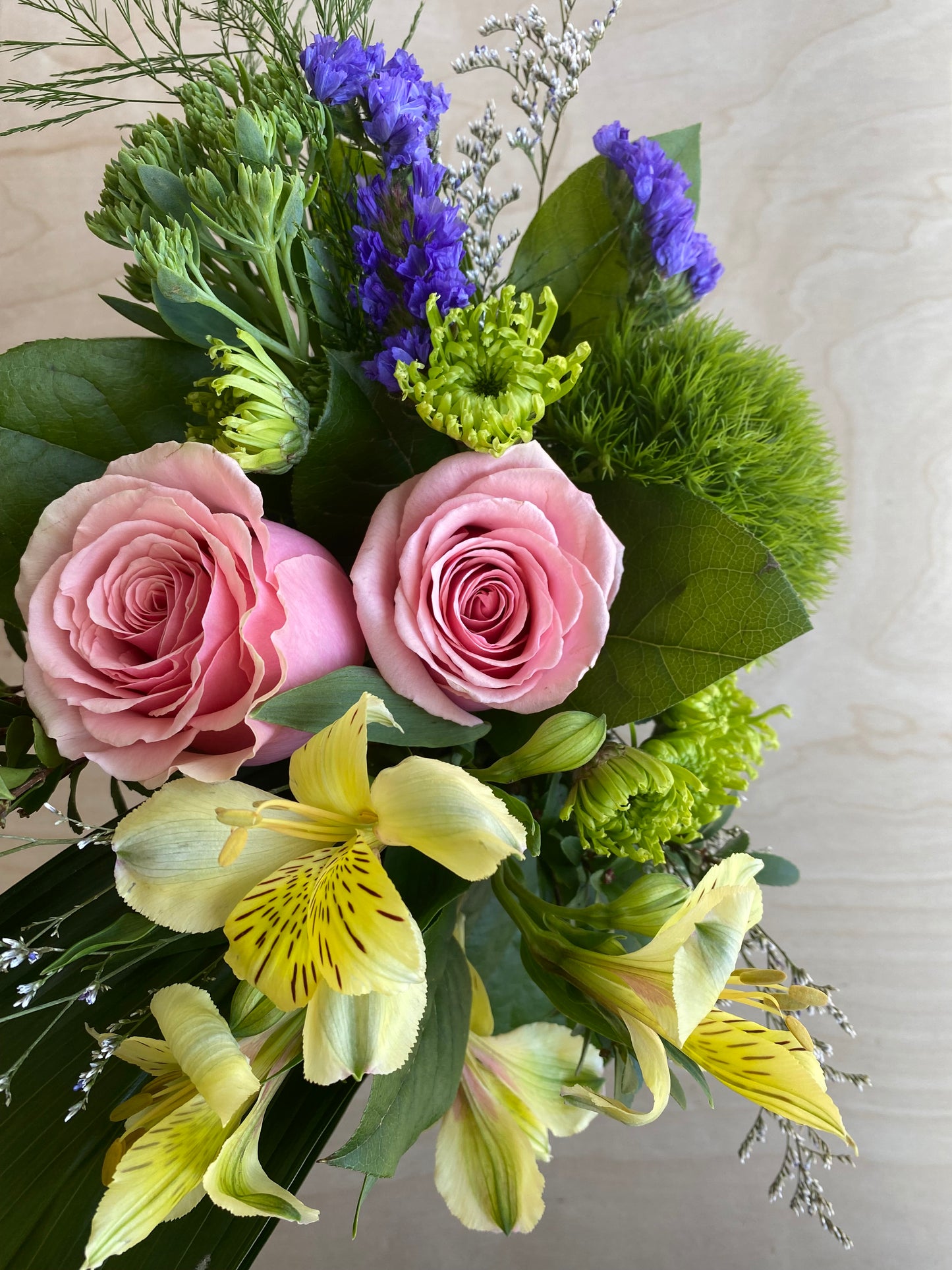 Pink Rose Arrangement