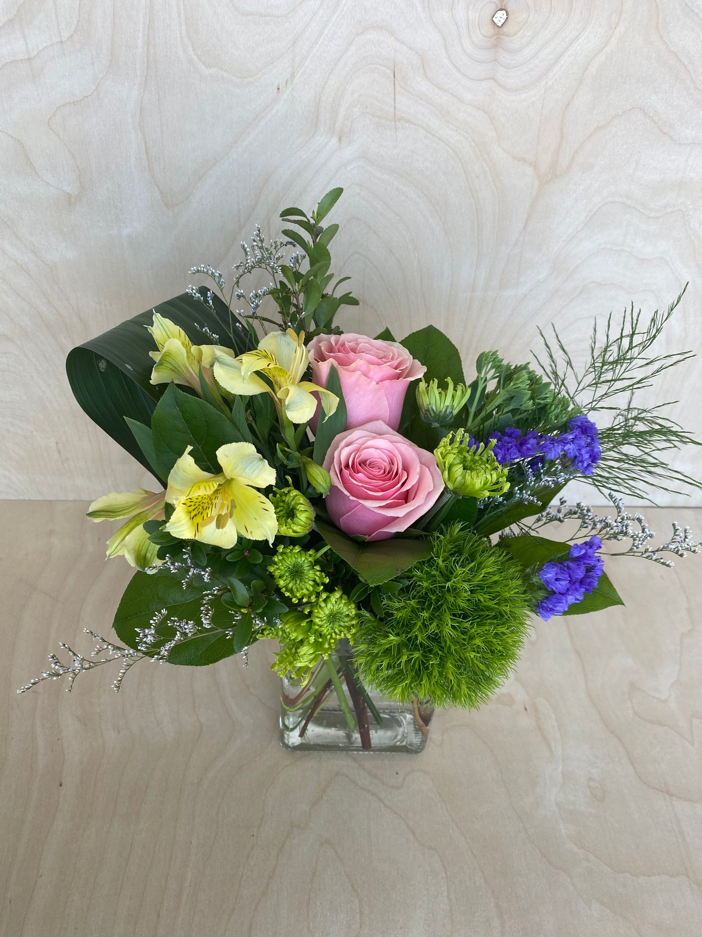 Pink Rose Arrangement