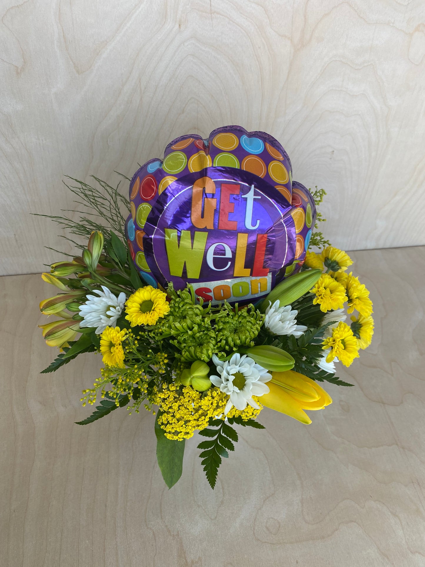 Get Well Soon Balloon Arrangement