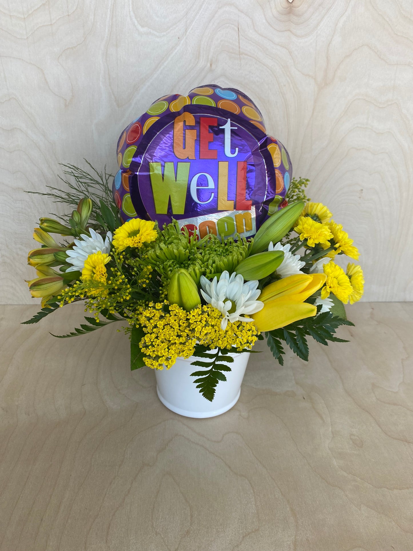 Get Well Soon Balloon Arrangement